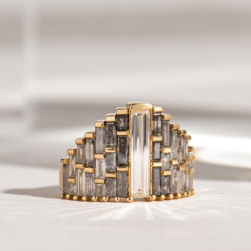 Ombre-Engagement-Ring-with-Baguette-Cut-Diamonds-OOAK-top-shot
