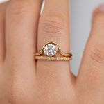 One-Carat-Round-Diamond-Ring-Solitaire-Engagement-Ring-in-set