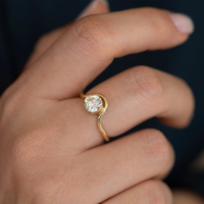 Cypress Halo Engagement Ring | Shane Co.