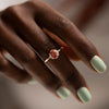 Oval-Cut-Padparadscha-Engagement-Ring-with-Baguette-Diamond-Wings-OOAK-ARTEMER