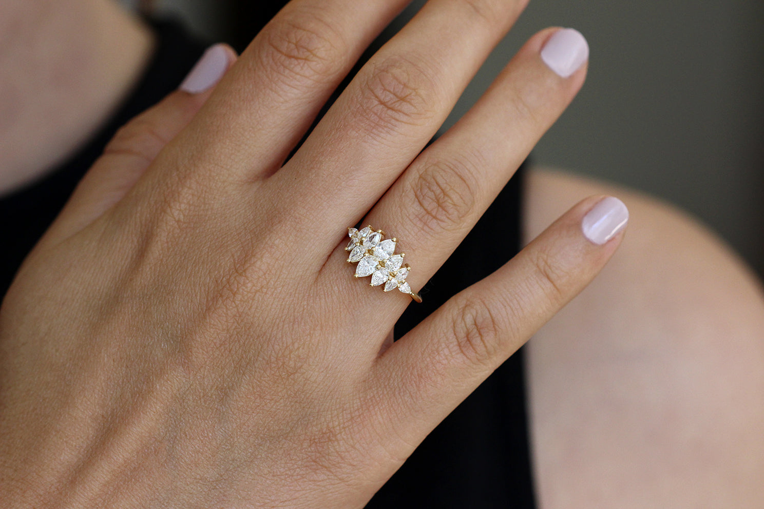 Custom Diamond Halo Engagement Ring #103549 - Seattle Bellevue | Joseph  Jewelry