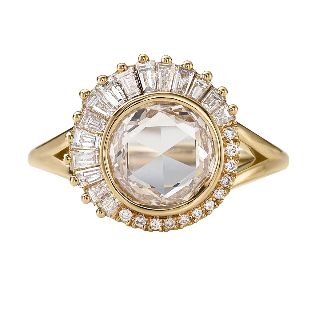 Rise OOAK Modified Brilliant Diamond Engagement Ring – ARTEMER