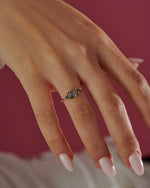 Salt-_-Pepper-Diamond-Dome-Ring-with-Gold-Accents-solid-gold