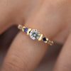Salt-and-Pepper-Diamond-Ring-with-Blue-Sapphires-top-shot
