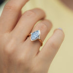 Salt-and-Pepper-Engagement-Ring-with-a-3-Carat-Marquise-Diamond-OOAK-angle