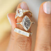 Salt-and-Pepper-Engagement-Ring-with-a-3-Carat-Marquise-Diamond-OOAK-in-set-on-finger