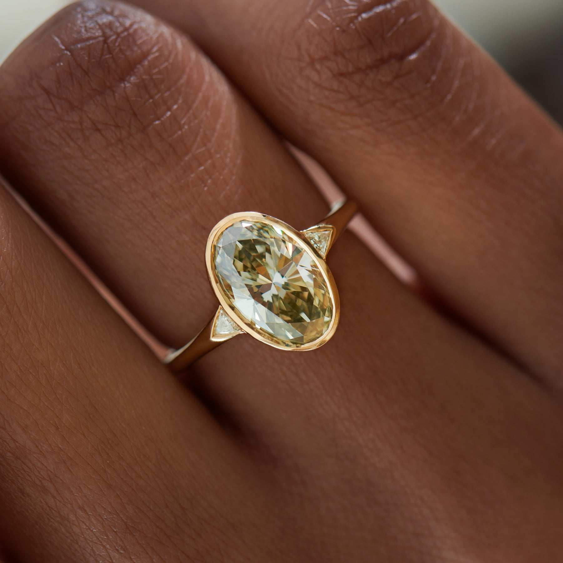 Unique Color Diamond Rings Unique Colored Diamond Engagement Rings