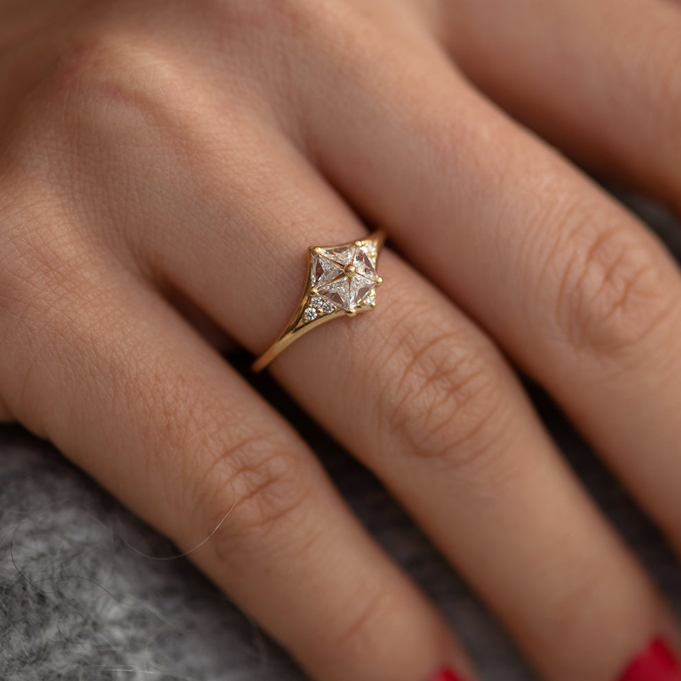 Star shaped diamond Clearance
