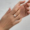 Step-Cut-Engagement-Ring-with-Eight-Square-Diamonds-shiney