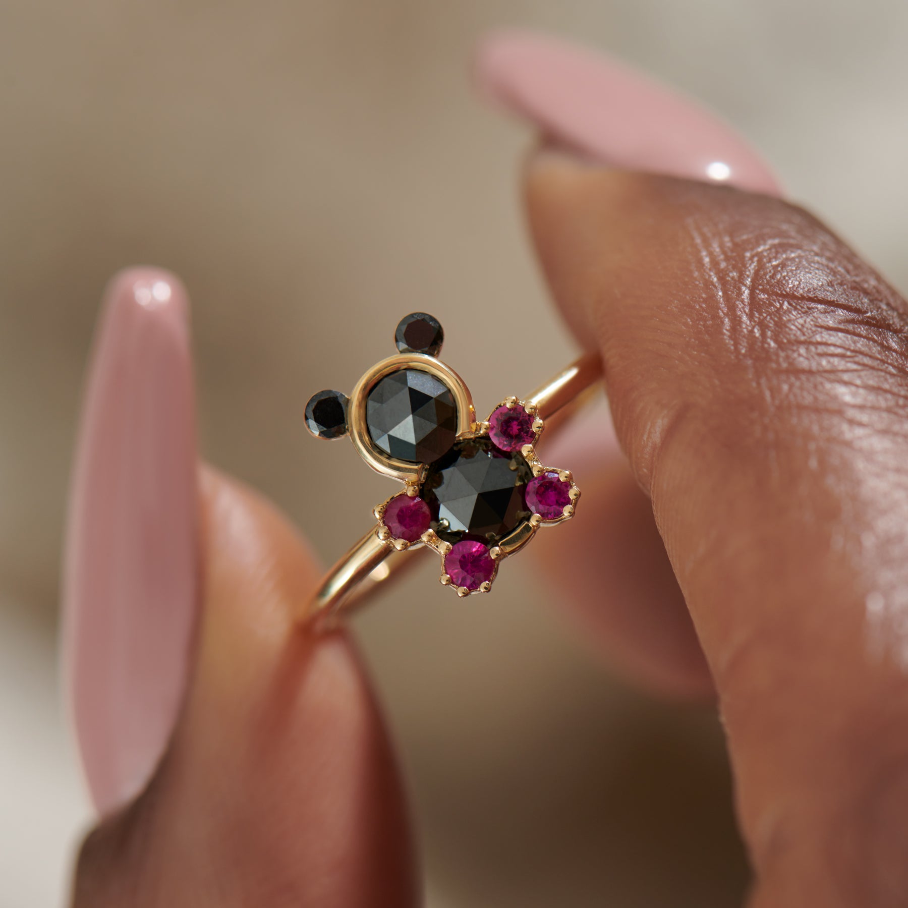Oval Ruby & Diamond Halo Style Ring – Schmitt Jewelers