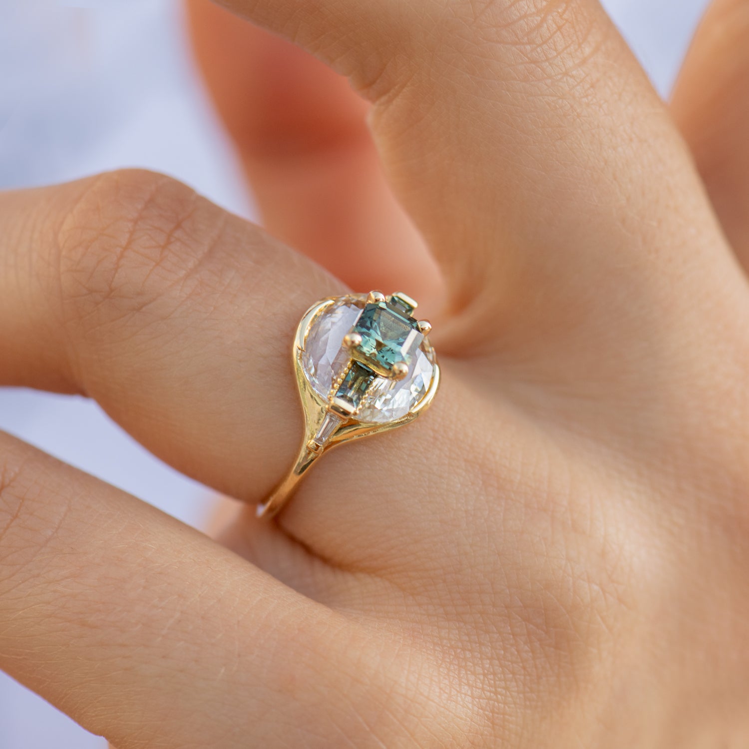 Moon Opal Ring, Valentine Gift, Best Friend Gift, Boho Rings, Moonstone Ring,  Opal Midi Ring,opal, Gold Rings, Moon Ring,valentines Day Gift - Etsy