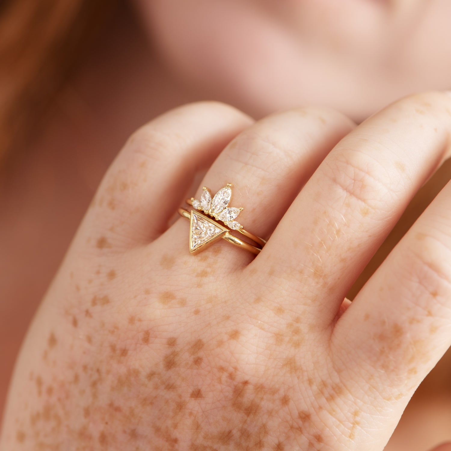 Sleek Diamond Ring – Arya Jewel House