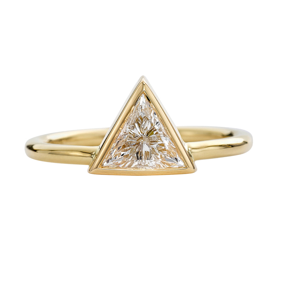 Trillion-Diamond-Ring-Simple-Engagement-Ring-closeup