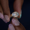 Two-Pepper-Engagement-Ring-with-a-Cluster-of-Brilliant-Cut-Diamonds-OOAK-moments