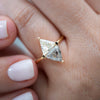 Two-Tone-Diamond-Rhombus-Engagement-Ring-White-and-Grey-Trillions-top-shot-close-up