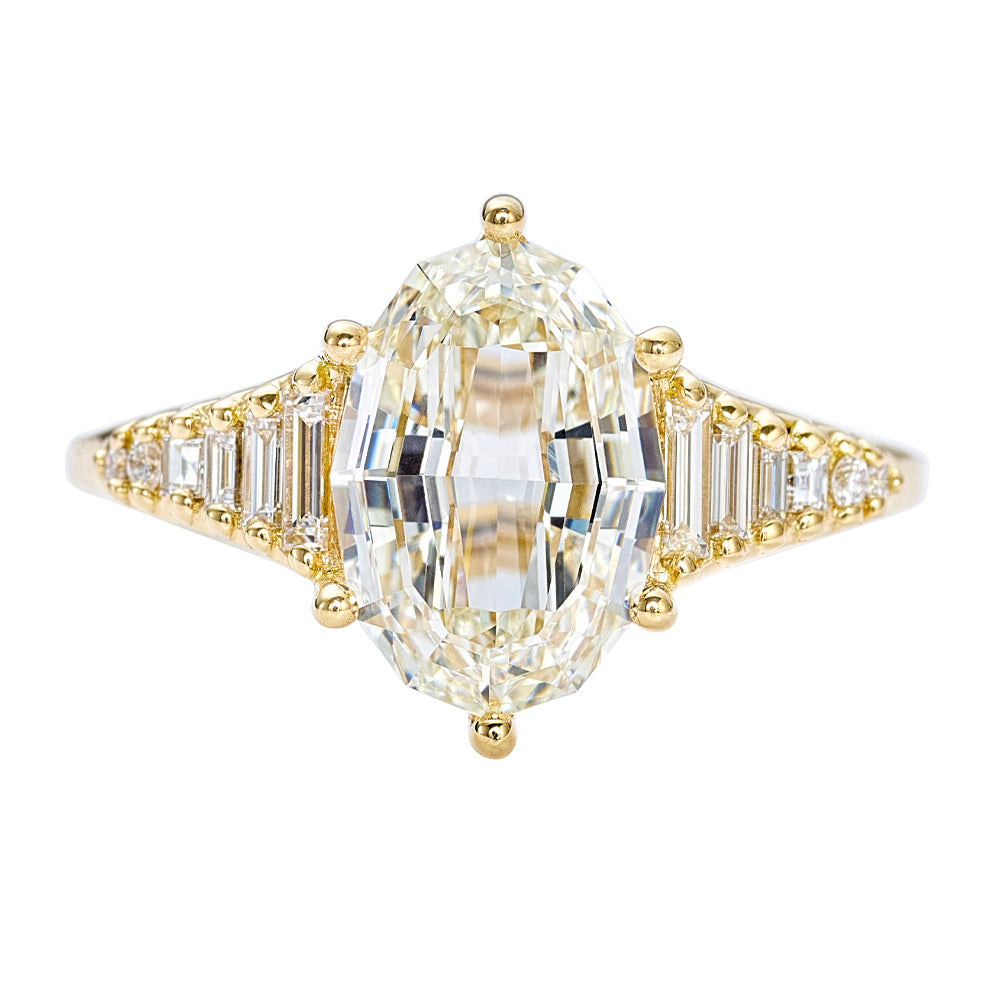 Zeppelin-Engagement-Ring-with-an-Oval-Step-Cut-Diamond-closeup