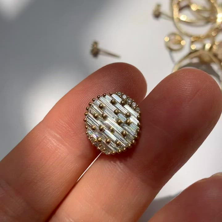 Diamond-Disco-Earrings-With-Needle-Cut-Baguette-Diamonds-video
