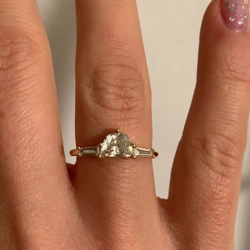 Three Stone Oval Cut - Diamond Engagement Ring | MDR Atelier | Miss Diamond  Ring