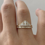 Vintage-Style-Engagement-Ring-Art-Deco-Baguette-Diamond-Cluster-Ring-video