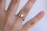 Minimalist and elegant engagement ring